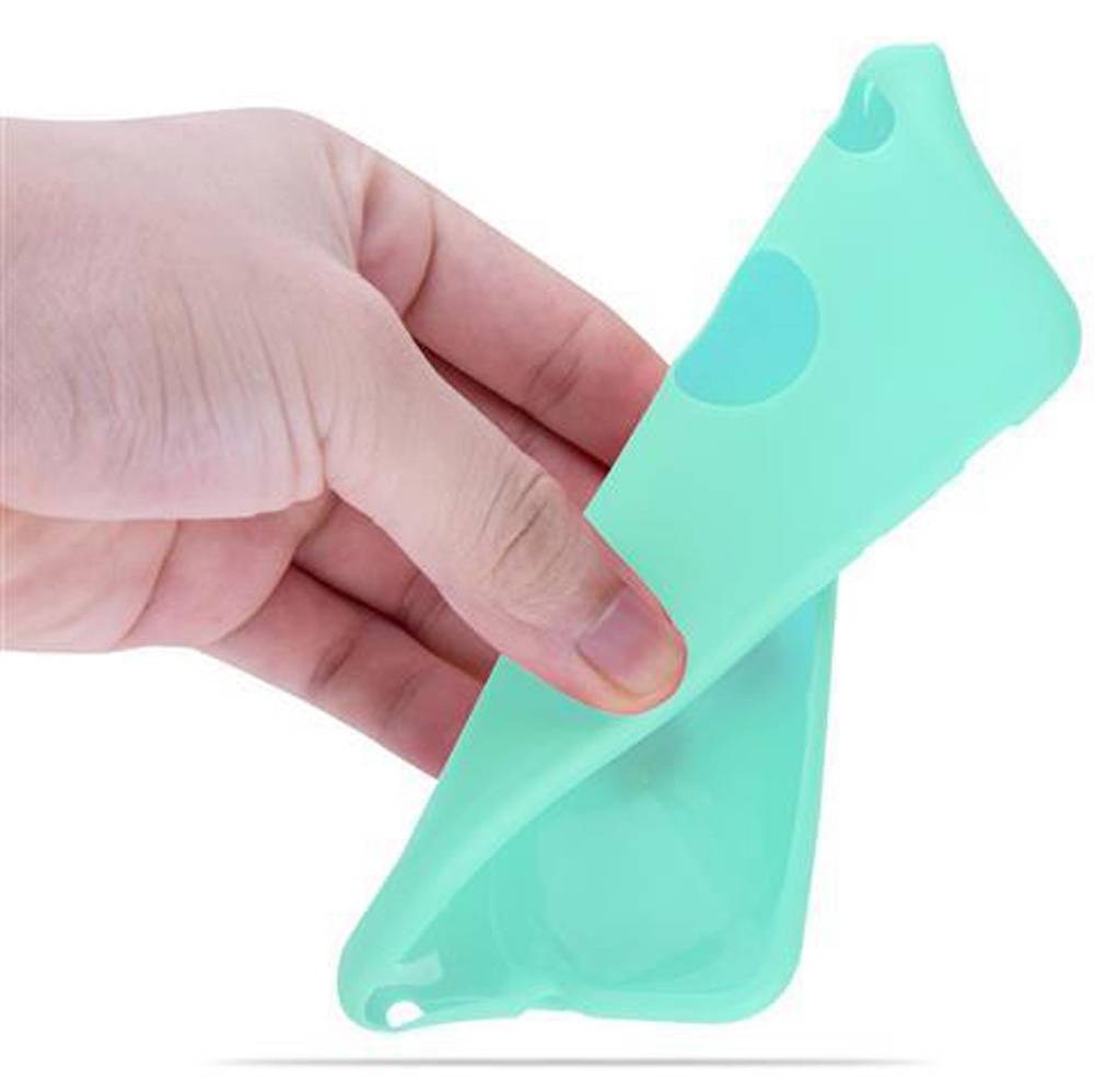 Cadorabo Hülle für Apple iPhone 6 PLUS / 6S PLUS Schutzhülle in Blau Handyhülle TPU Silikon Etui Case Cover