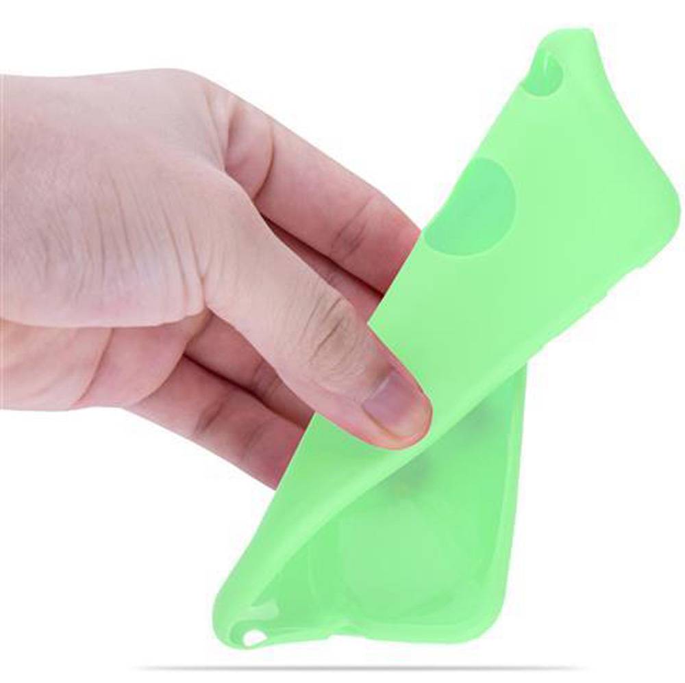 Cadorabo Hülle für Apple iPhone 6 / 6S Schutzhülle in Grün Handyhülle TPU Silikon Etui Case Cover
