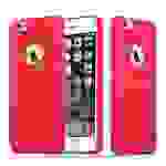 Cadorabo Hülle für Apple iPhone 6 PLUS / 6S PLUS Schutzhülle in Rot Handyhülle TPU Silikon Etui Case Cover