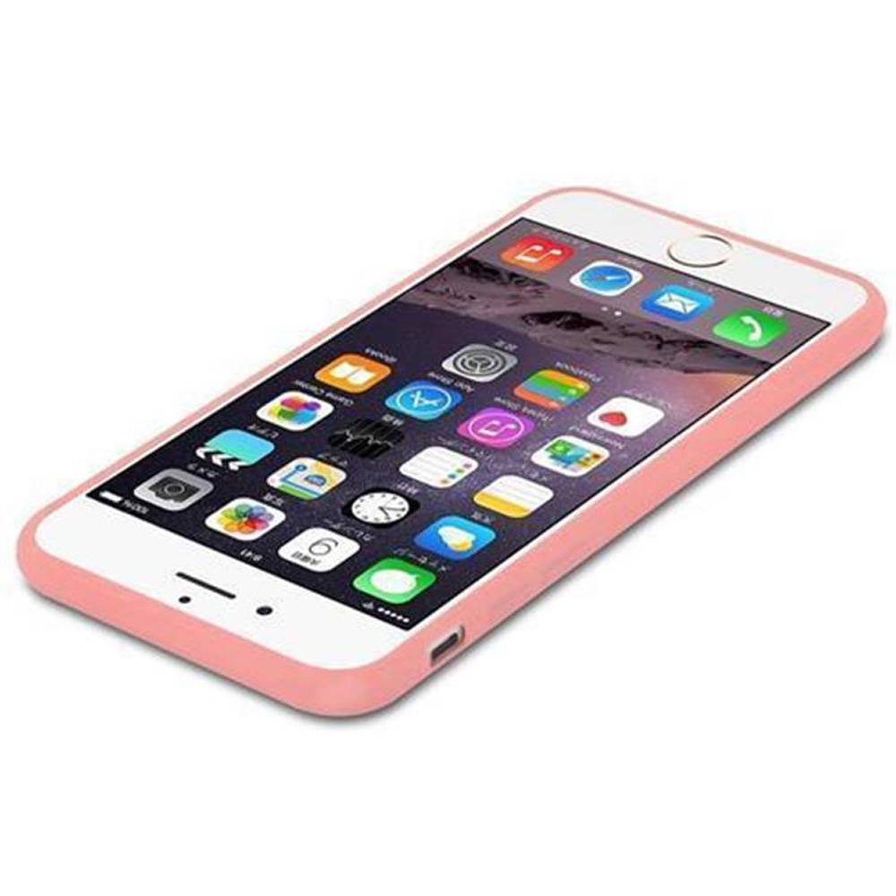 Cadorabo Hülle für Apple iPhone 6 PLUS / 6S PLUS Schutzhülle in Rosa Handyhülle TPU Silikon Etui Case Cover