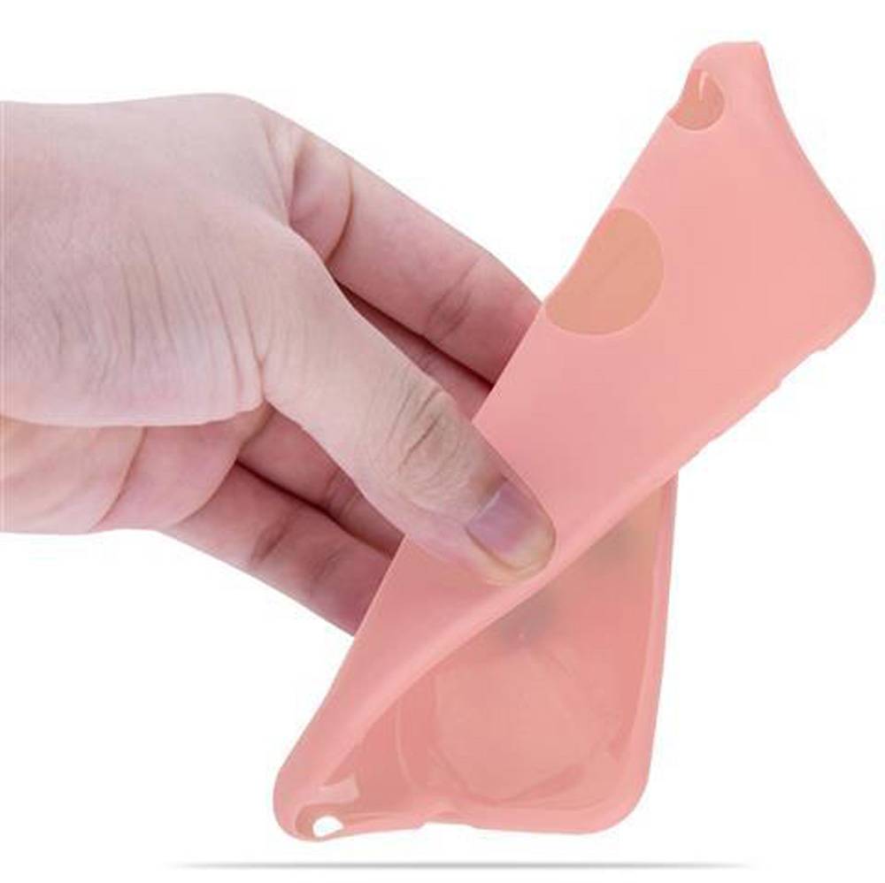Cadorabo Hülle für Apple iPhone 6 PLUS / 6S PLUS Schutzhülle in Rosa Handyhülle TPU Silikon Etui Case Cover