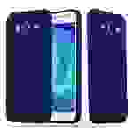 Cadorabo Hülle für Samsung Galaxy J5 2015 Schutzhülle in Blau Handyhülle TPU Silikon Etui Case Cover