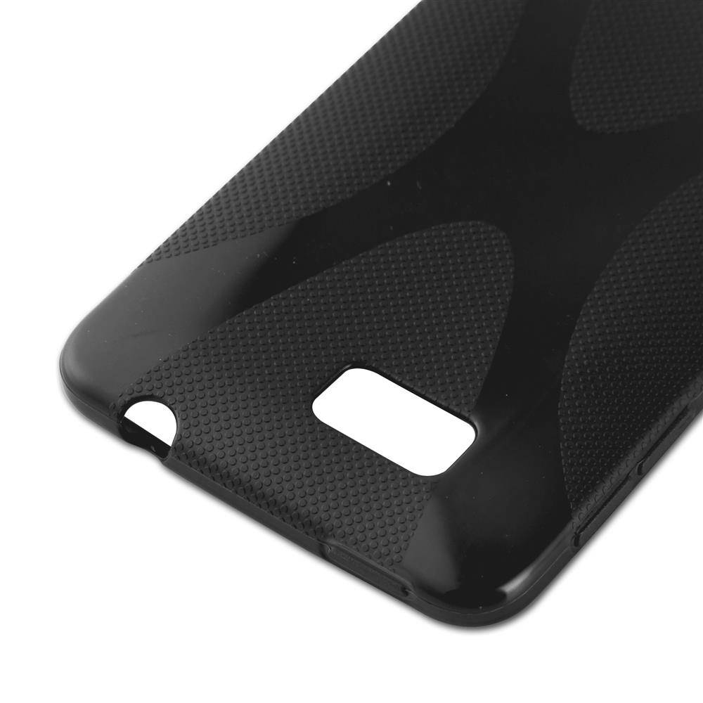 Cadorabo Handyhülle für HTC ONE SU in Schwarz Hülle Schutzhülle TPU Silikon Backcover Case