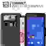 Cadorabo Hülle für Sony Xperia Z3 COMPACT Hülle in Grau Schutzhülle Handyhülle Etui Case Cover