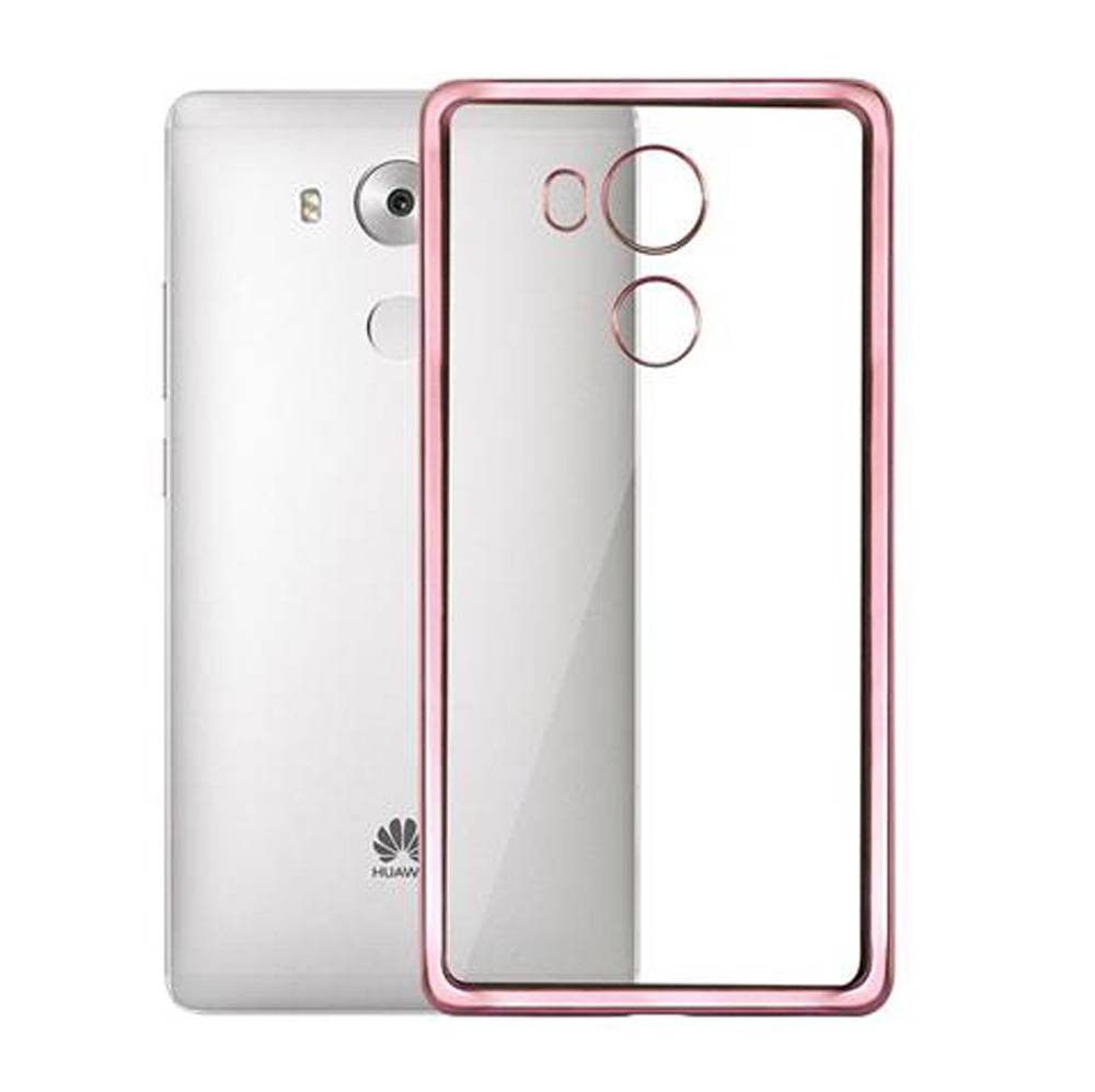 Cadorabo Hülle für Huawei MATE 8 Etui in Rosa Schutzhülle Handyhülle TPU Silikon Cover Case
