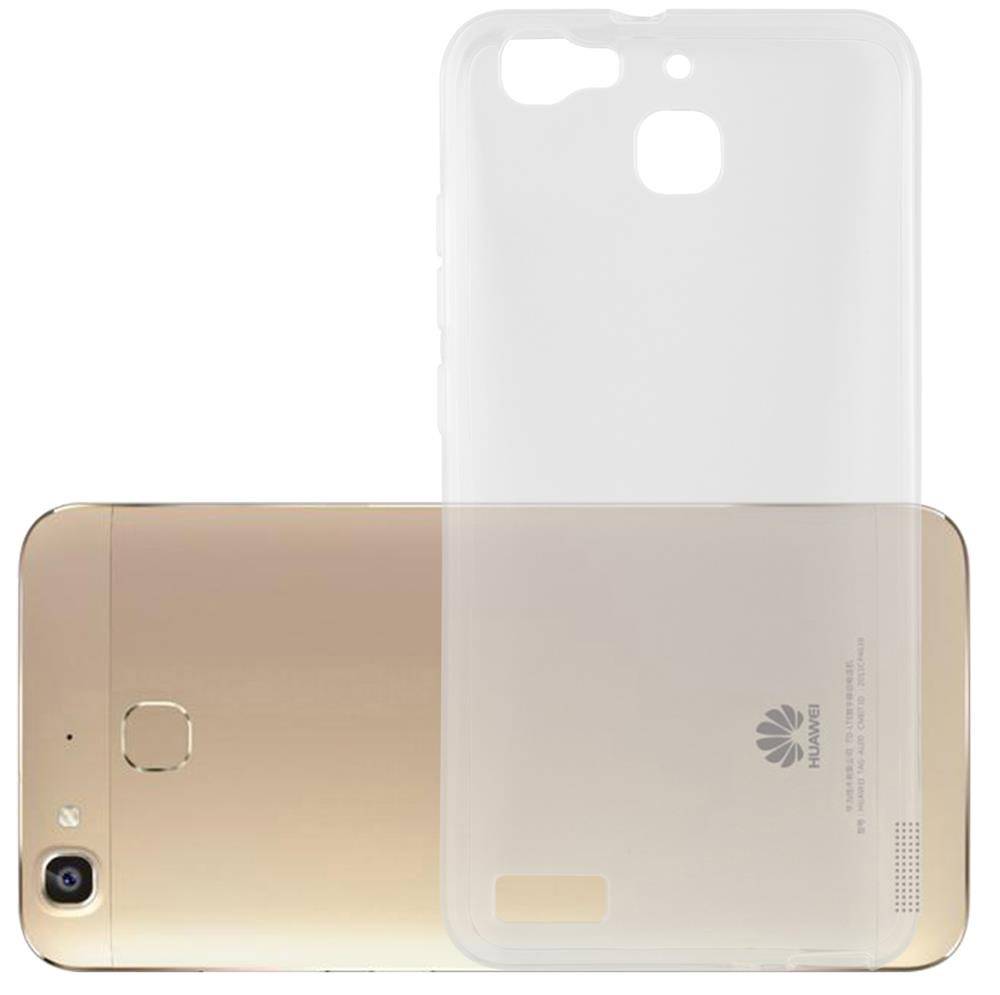 Cadorabo Hülle für Huawei G8 MINI / Enjoy 5S Schutz Hülle in Transparent Schutzhülle TPU Silikon Cover Etui Case