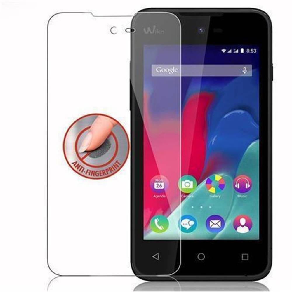 Cadorabo Panzer Folie für WIKO SUNSET Schutzfolie in Transparent Gehärtetes Tempered Display-Schutzglas