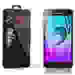 Cadorabo Panzer Folie für Samsung Galaxy J3 Schutzfolie in Transparent Gehärtetes Tempered Display-Schutzglas