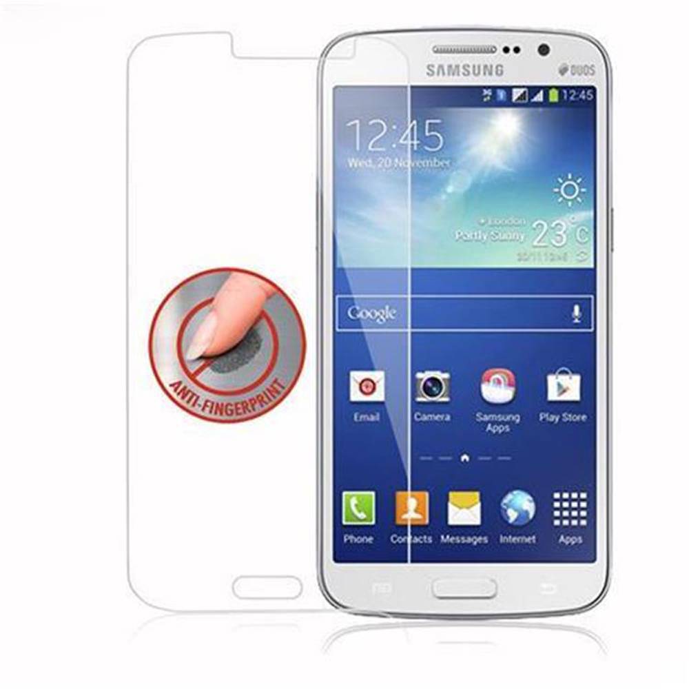 Cadorabo Panzer Folie für Samsung Galaxy GRAND 2 Schutzfolie in Transparent Gehärtetes Tempered Display-Schutzglas