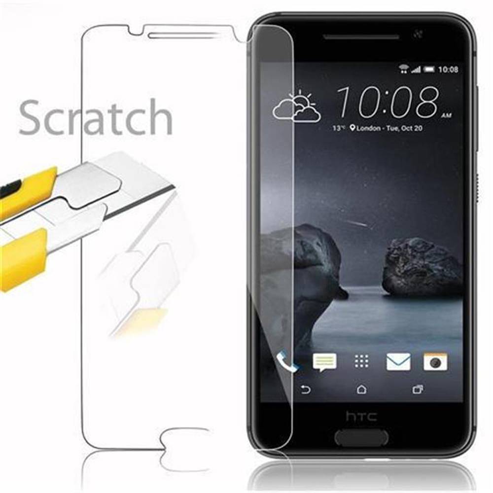 Cadorabo Panzer Folie für HTC ONE A9 Schutzfolie in Transparent Gehärtetes Tempered Display-Schutzglas