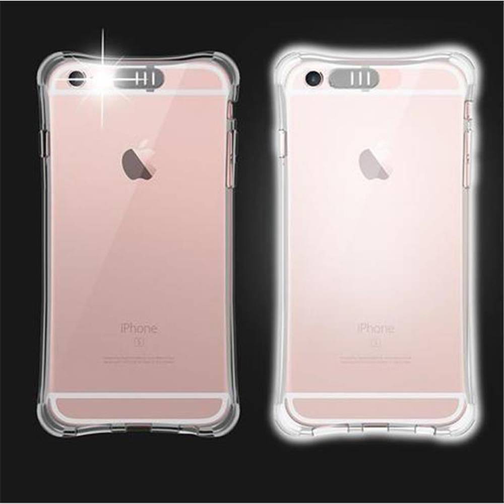 Cadorabo Schutzhülle für Apple iPhone 6 / iPhone 6S Hülle in Weiß Handyhülle Etui TPU Silikon Cover Case Slim