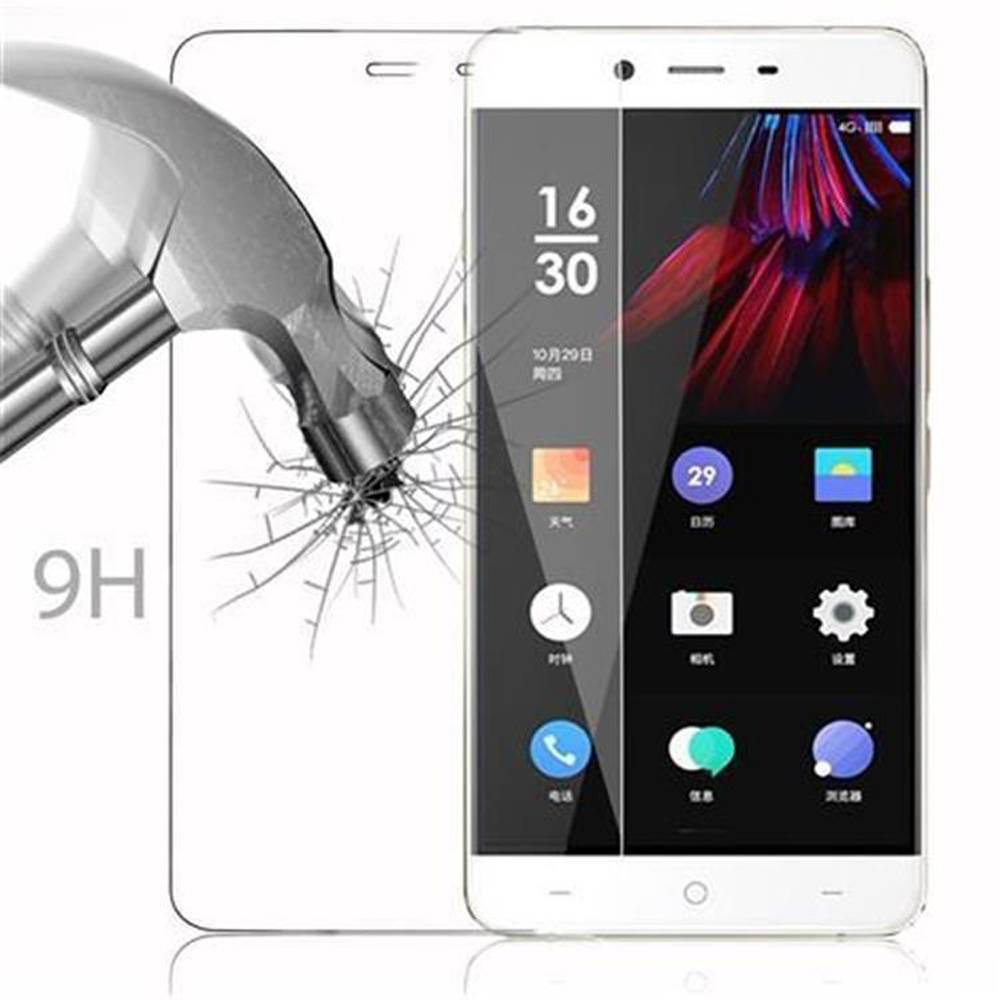 Cadorabo Panzer Folie für OnePlus ONE X Schutzfolie in Transparent Gehärtetes Tempered Display-Schutzglas