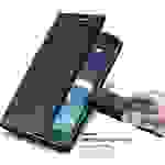 Cadorabo Hülle für Samsung Galaxy J5 2015 Schutz Hülle in Schwarz Handyhülle Etui Case Cover Magnetverschluss