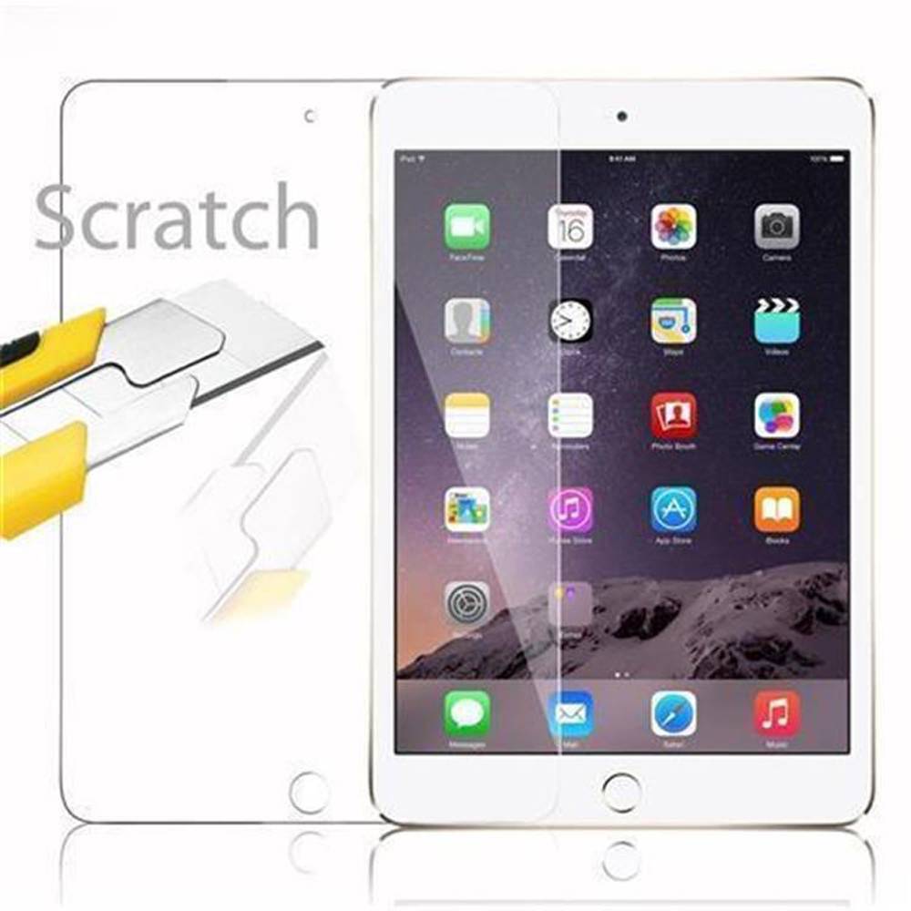Cadorabo Panzer Folie für Apple iPad MINI 4 in Transparent Schutzfolie Tablet Gehärtetes Tempered Display-Schutzglas