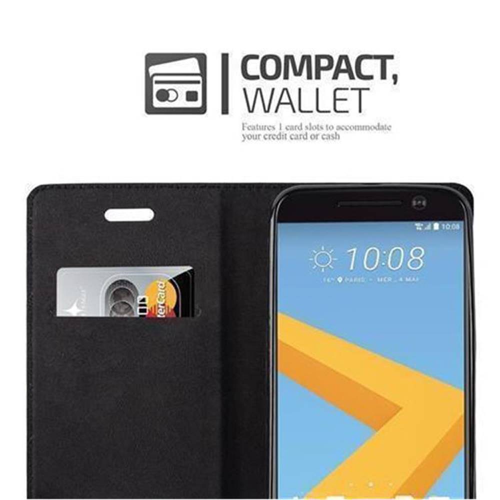 Cadorabo Hülle für HTC 10 (One M10) Schutz Hülle in Türkis Handyhülle Etui Case Cover Magnetverschluss