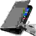 Cadorabo Hülle für Nokia Lumia 535 Schutz Hülle in Braun Handyhülle Etui Case Cover Magnetverschluss