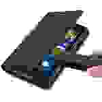 Cadorabo Hülle für Nokia Lumia 925 Schutz Hülle in Schwarz Handyhülle Etui Case Cover Magnetverschluss