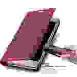 Cadorabo Hülle für Samsung Galaxy S7 Schutz Hülle in Rot Handyhülle Etui Case Cover Magnetverschluss