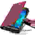 Cadorabo Hülle für Samsung Galaxy XCover 3 Schutz Hülle in Rot Handyhülle Etui Case Cover Magnetverschluss