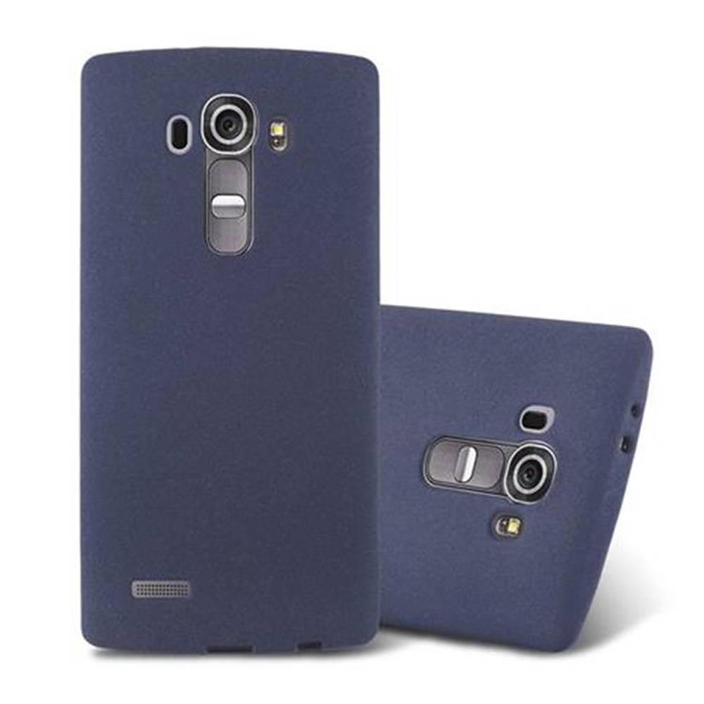 Cadorabo Schutzhülle für LG G4 / G4 PLUS Hülle in Blau Handyhülle TPU Etui Cover Case