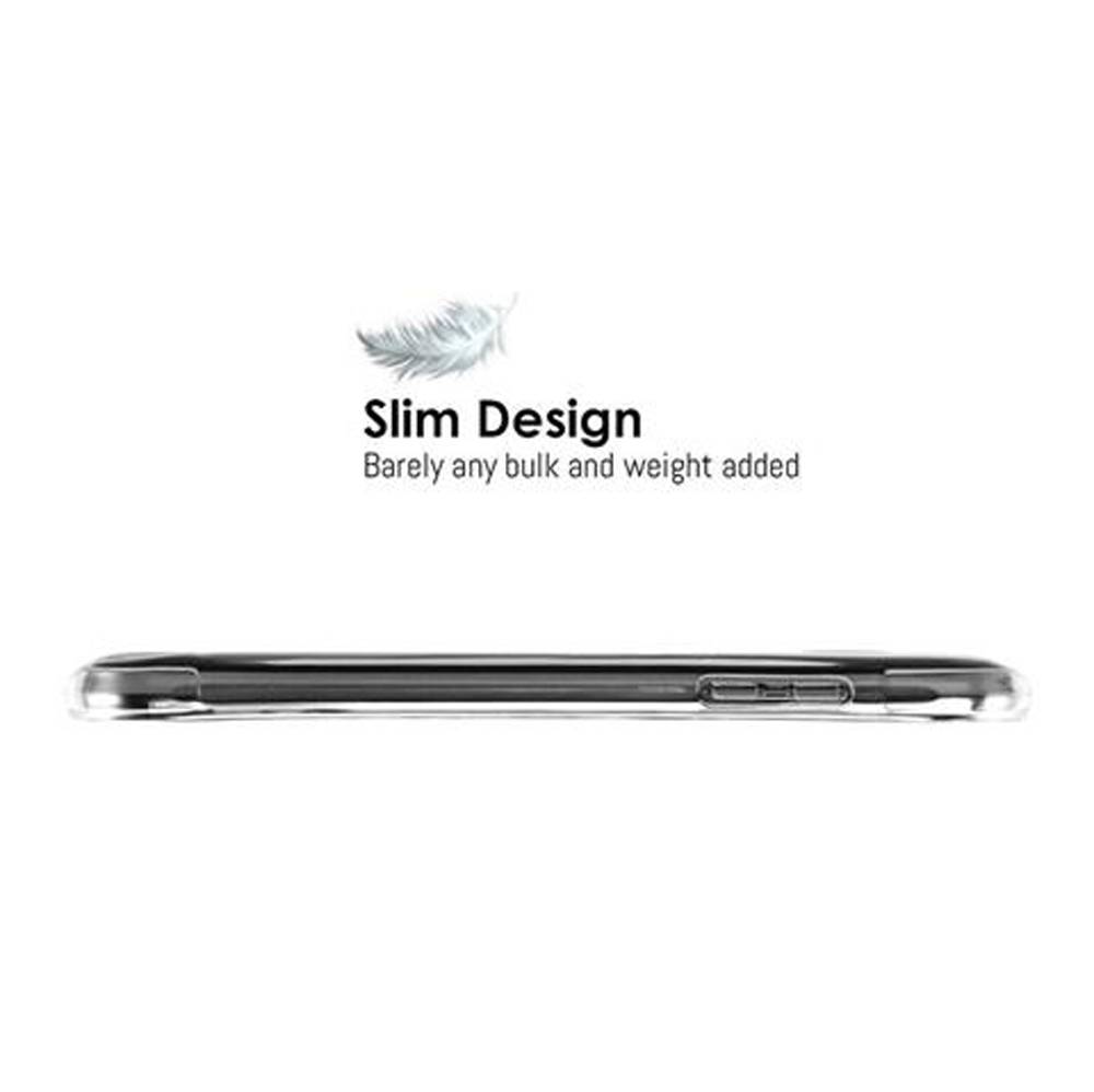 Cadorabo Schutzhülle für Samsung Galaxy J3 2015 in Weiß Etui Schutzhülle TPU Silikon Cover mit Schlaufe