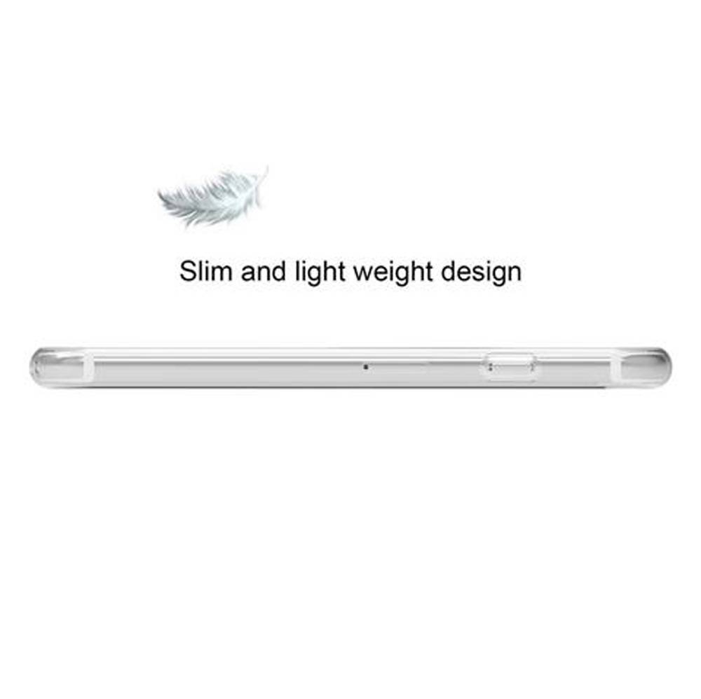Cadorabo Hülle für Apple iPhone 7 / 7S / 8 / SE 2020 Schutz Hülle in Transparent Schutzhülle TPU Silikon Cover Etui Case