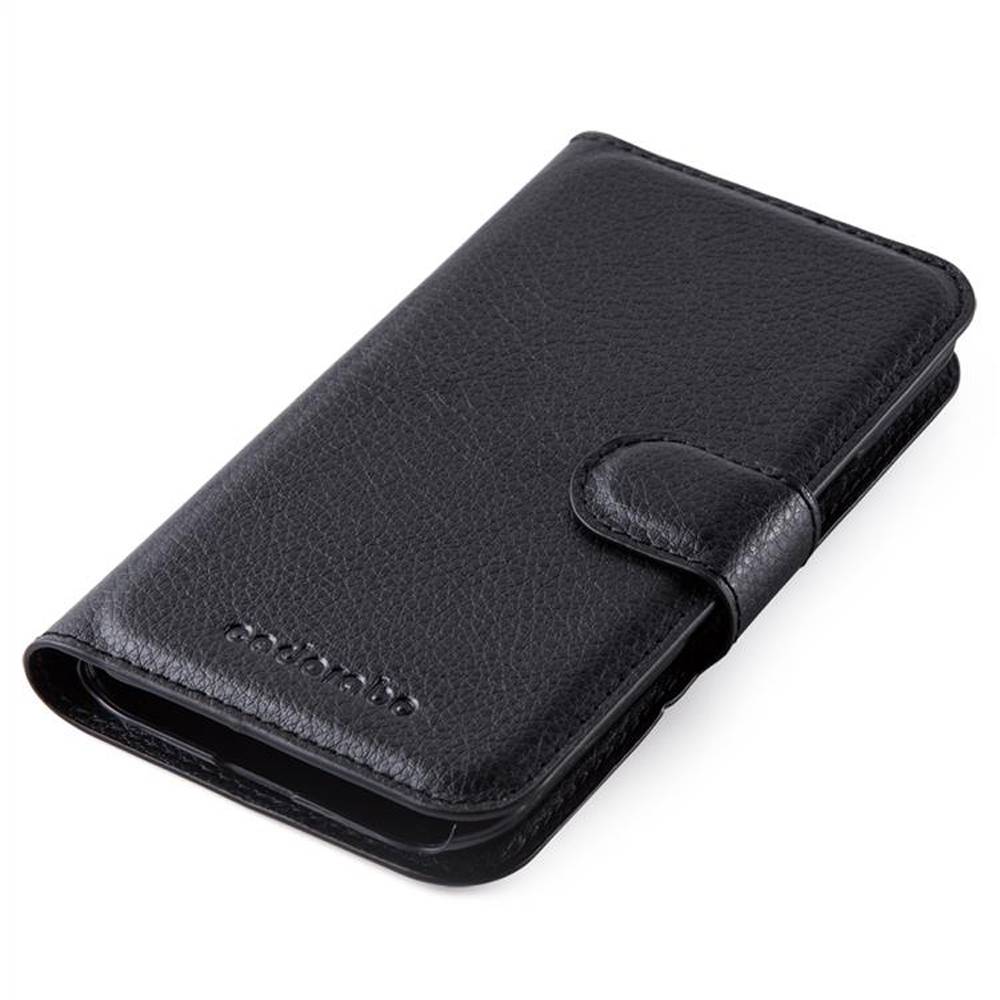 Cadorabo Hülle für Samsung Galaxy TREND 3 Schutz Hülle in Schwarz Handyhülle Etui Case Cover Magnetverschluss