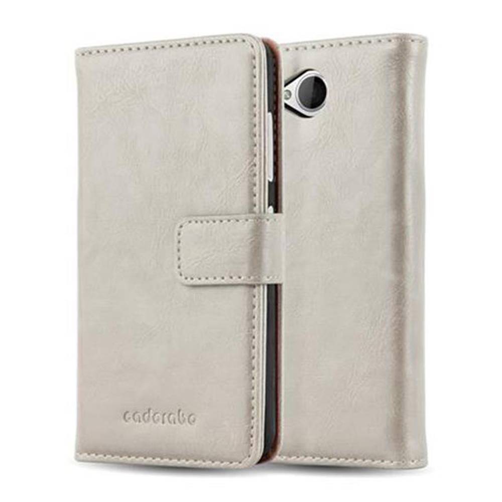 Cadorabo Hülle für Nokia Lumia 650 Schutzhülle in Braun Handyhülle Book Tasche Case Etui Luxury
