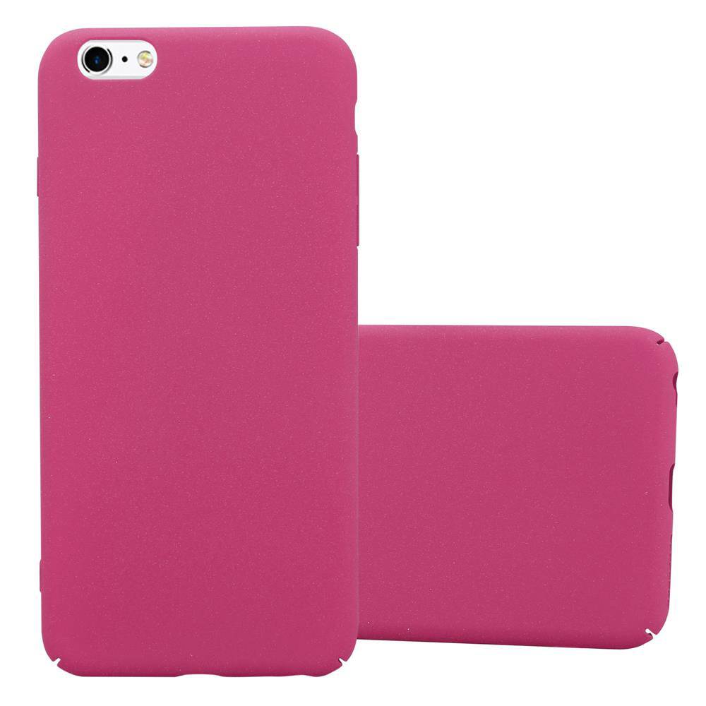 Cadorabo Schutzhülle für Apple iPhone 6 PLUS / 6S PLUS Hülle in Pink Etui Hard Case Handyhülle Cover