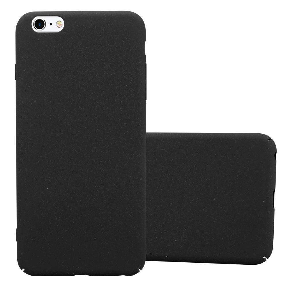 Cadorabo Schutzhülle für Apple iPhone 6 PLUS / 6S PLUS Hülle in Schwarz Etui Hard Case Handyhülle Cover