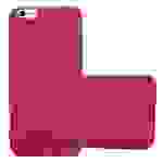 Cadorabo Schutzhülle für Apple iPhone 6 PLUS / 6S PLUS Hülle in Rot Etui Hard Case Handyhülle Cover
