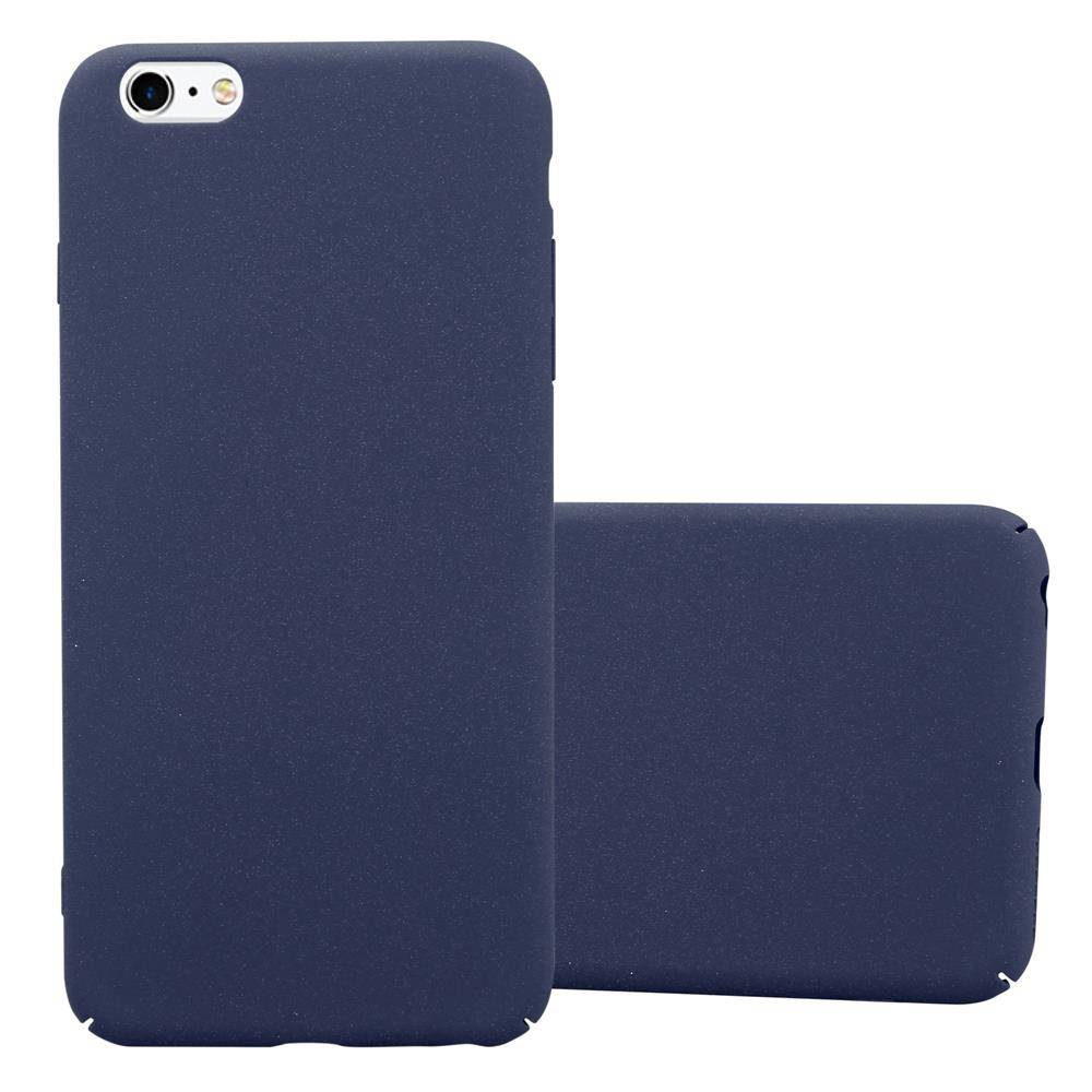 Cadorabo Schutzhülle für Apple iPhone 6 PLUS / 6S PLUS Hülle in Blau Etui Hard Case Handyhülle Cover