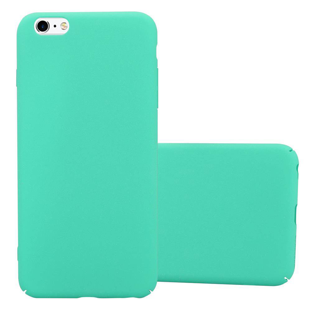 Cadorabo Schutzhülle für Apple iPhone 6 PLUS / 6S PLUS Hülle in Grün Etui Hard Case Handyhülle Cover
