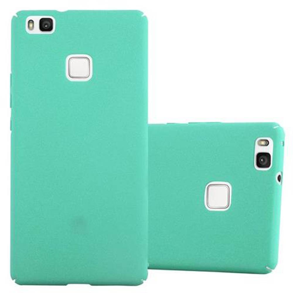 Cadorabo Schutzhülle für Huawei P9 LITE 2016 / G9 LITE Hülle in Grün Etui Hard Case Handyhülle Cover
