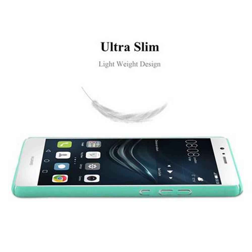 Cadorabo Schutzhülle für Huawei P9 LITE 2016 / G9 LITE Hülle in Grün Etui Hard Case Handyhülle Cover