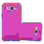 Cadorabo Schutzhülle für Samsung Galaxy J5 2015 Hülle in Pink Etui Hard Case Handyhülle Cover