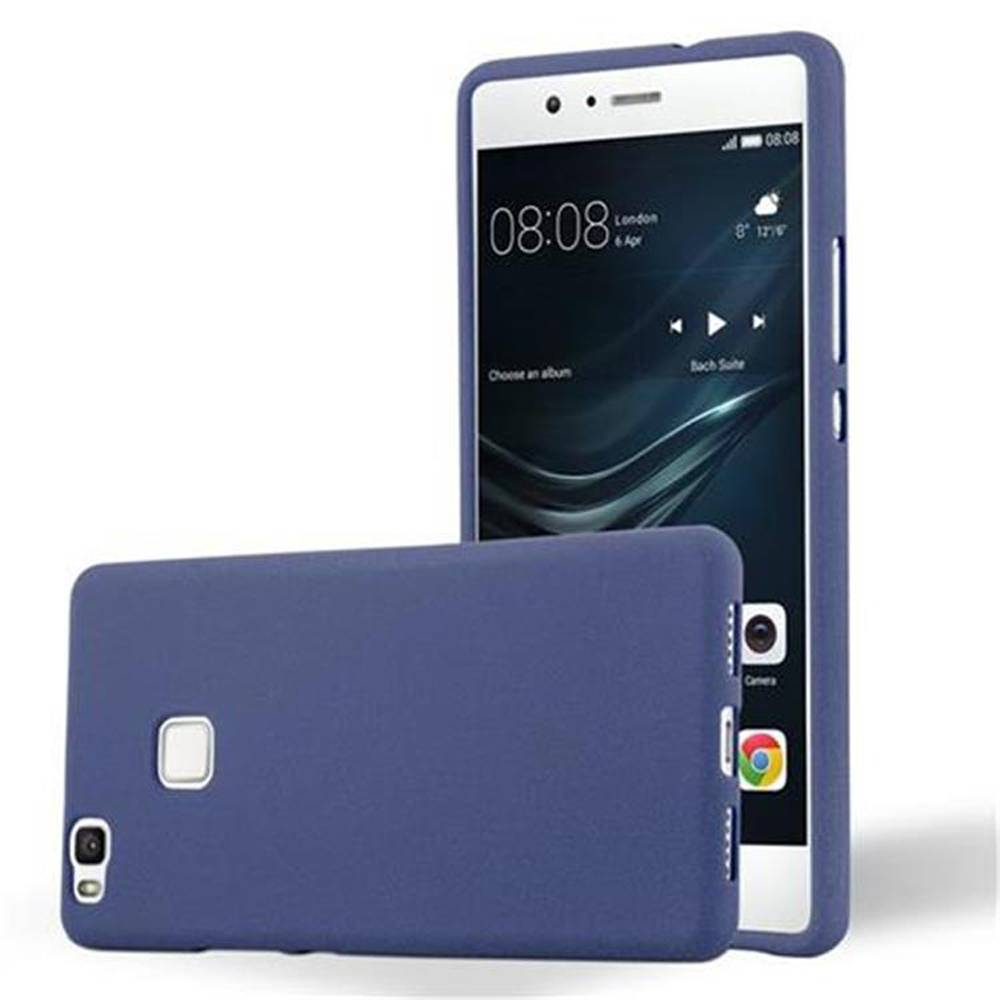 Cadorabo Schutzhülle für Huawei P9 LITE 2016 / G9 LITE Hülle in Blau Handyhülle TPU Etui Cover Case