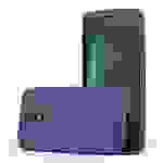 Cadorabo Schutzhülle für Motorola MOTO G4 / G4 PLUS Hülle in Blau Handyhülle TPU Etui Cover Case