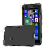 Cadorabo Schutzhülle für Nokia Lumia 625 Hülle in Schwarz Handyhülle TPU Etui Cover Case