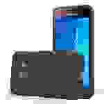 Cadorabo Schutzhülle für Samsung Galaxy J1 2016 Hülle in Schwarz Handyhülle TPU Etui Cover Case