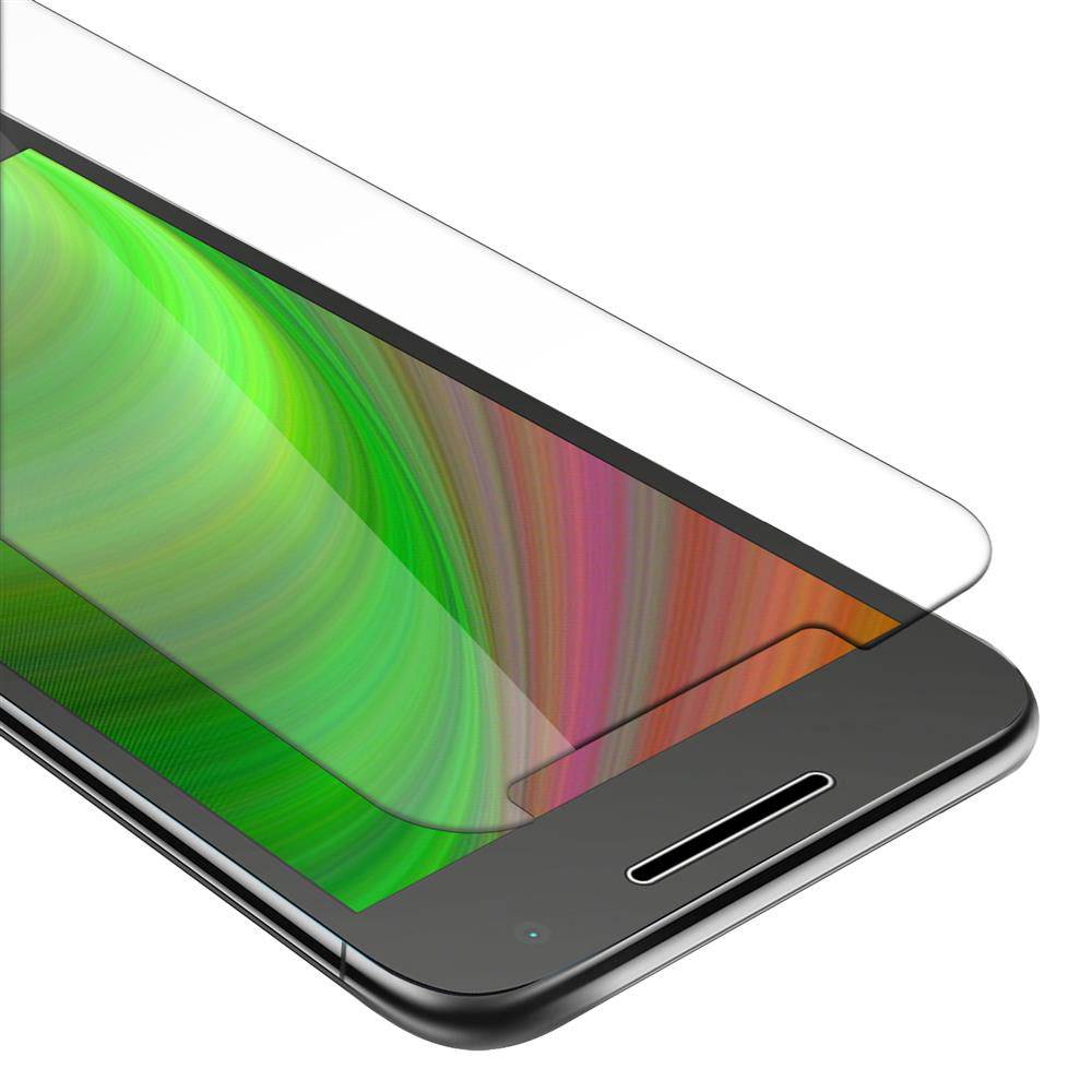 Cadorabo Panzer Folie für Motorola MOTO G4 PLAY Schutzfolie in Transparent Gehärtetes Tempered Display-Schutzglas