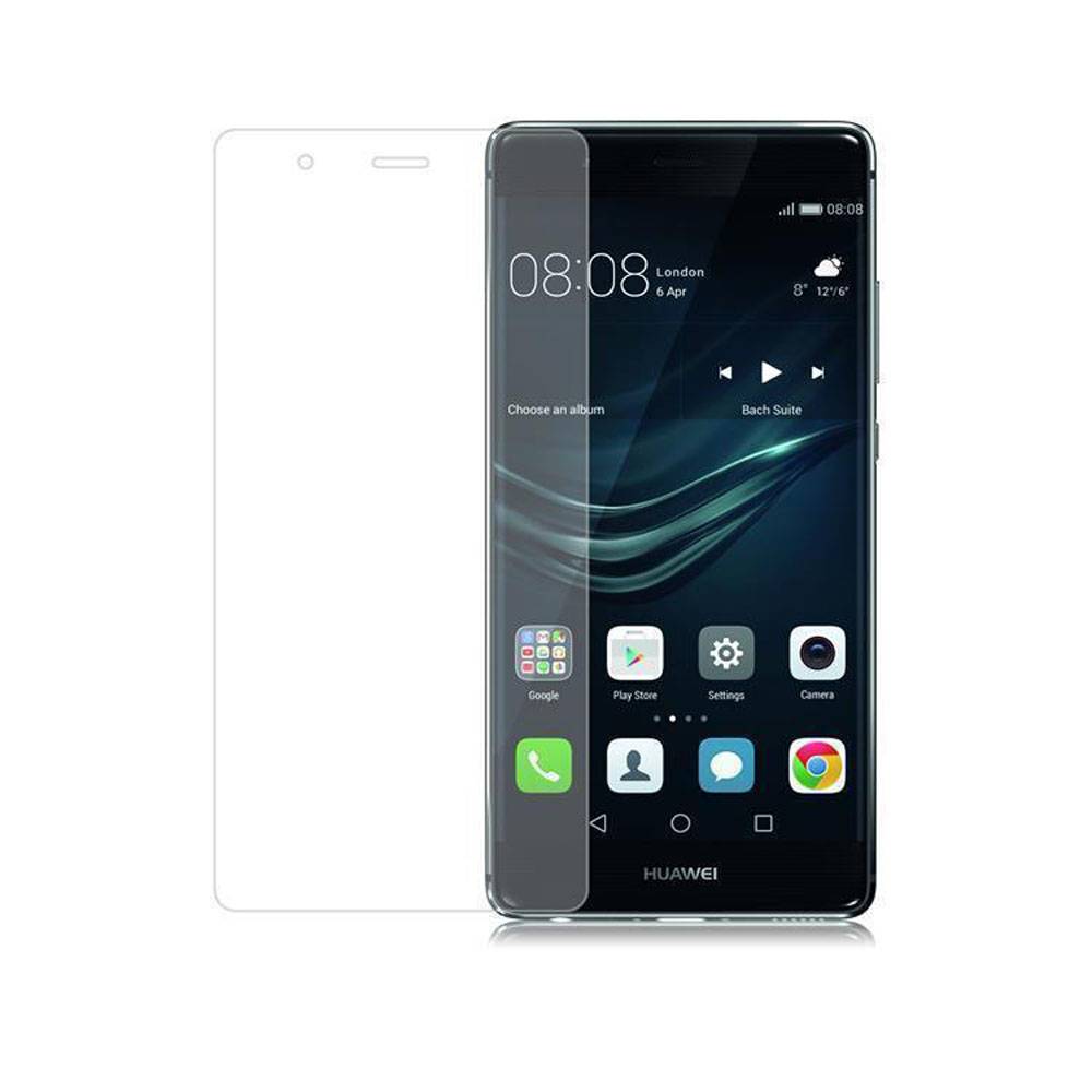 Cadorabo Panzer Folie für Huawei P9 LITE Schutzfolie in Transparent Gehärtetes Tempered Display-Schutzglas