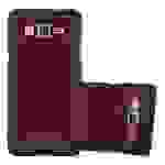 Cadorabo Handyhülle für Samsung Galaxy GRAND PRIME in Rot Schutzhülle Hülle Etui Case Cover TPU Silikon