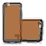 Cadorabo Handyhülle für Apple iPhone 6 / 6S in Braun Schutzhülle Hülle Etui Case Cover TPU Silikon