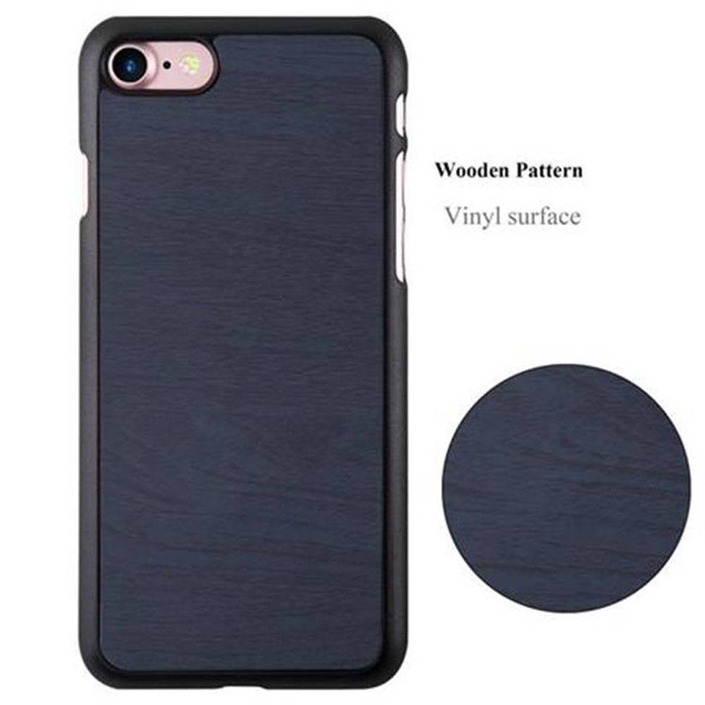 Cadorabo Handyhülle für Apple iPhone 7 / 7S / 8 / SE 2020 in Blau Schutzhülle Hülle Etui Case Cover TPU Silikon