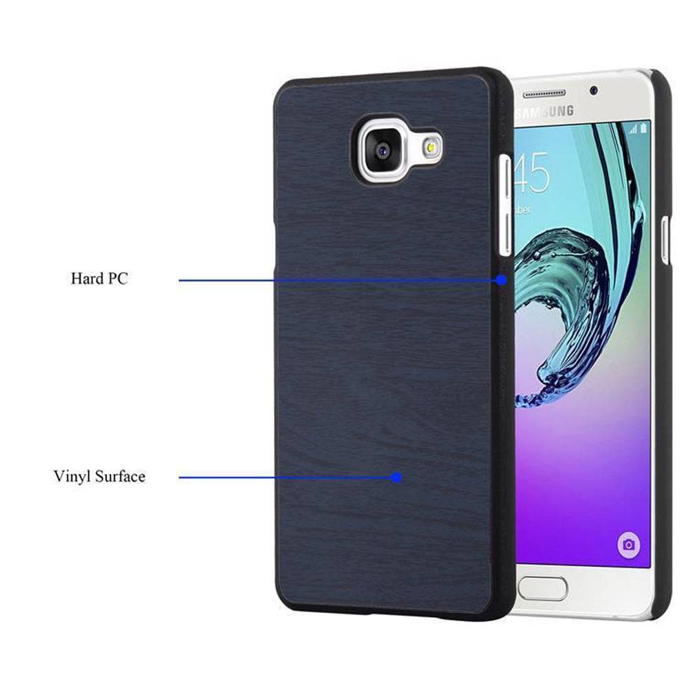 Cadorabo Handyhülle für Samsung Galaxy A5 2016 in Blau Schutzhülle Hülle Etui Case Cover TPU Silikon