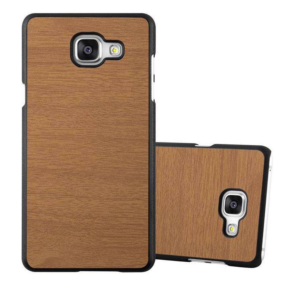 Cadorabo Handyhülle für Samsung Galaxy A5 2016 in Braun Schutzhülle Hülle Etui Case Cover TPU Silikon