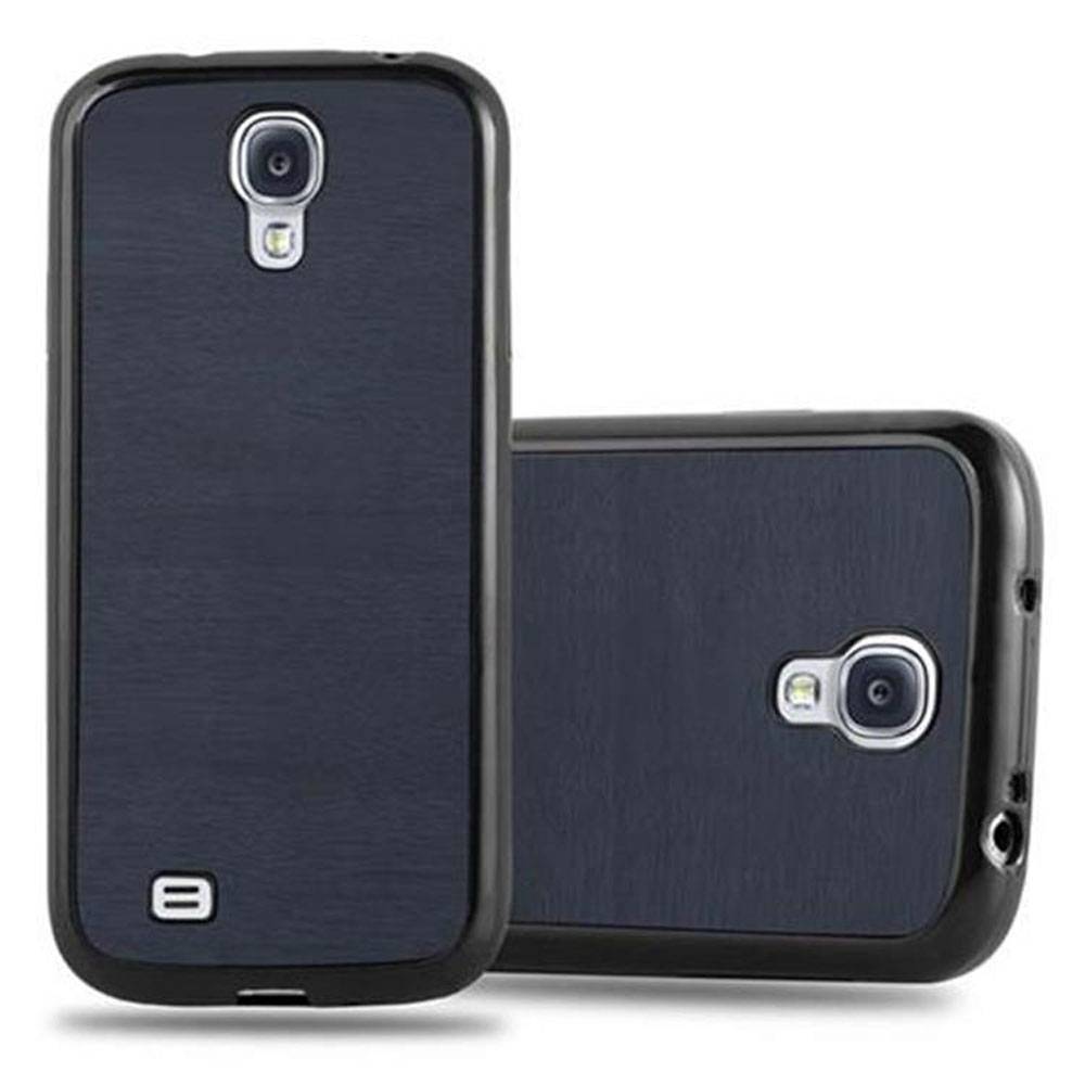 Cadorabo Handyhülle für Samsung Galaxy S4 in Blau Schutzhülle Hülle Etui Case Cover TPU Silikon