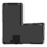 Cadorabo Handyhülle für Sony Xperia M5 in Schwarz Schutzhülle Hülle Etui Case Cover TPU Silikon