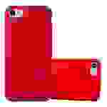 Cadorabo Hülle für Apple iPhone 7 / 7S / 8 / SE 2020 Schutzhülle in Rot Hard Case Handy Hülle Etui